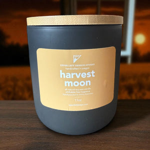 harvest moon soy candle // ceramic