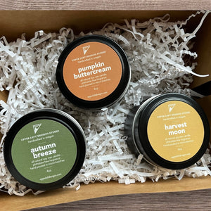 fall soy candle sampler pack