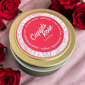 Cupid’s Rose – Handcrafted Rose-Scented Soy Candle