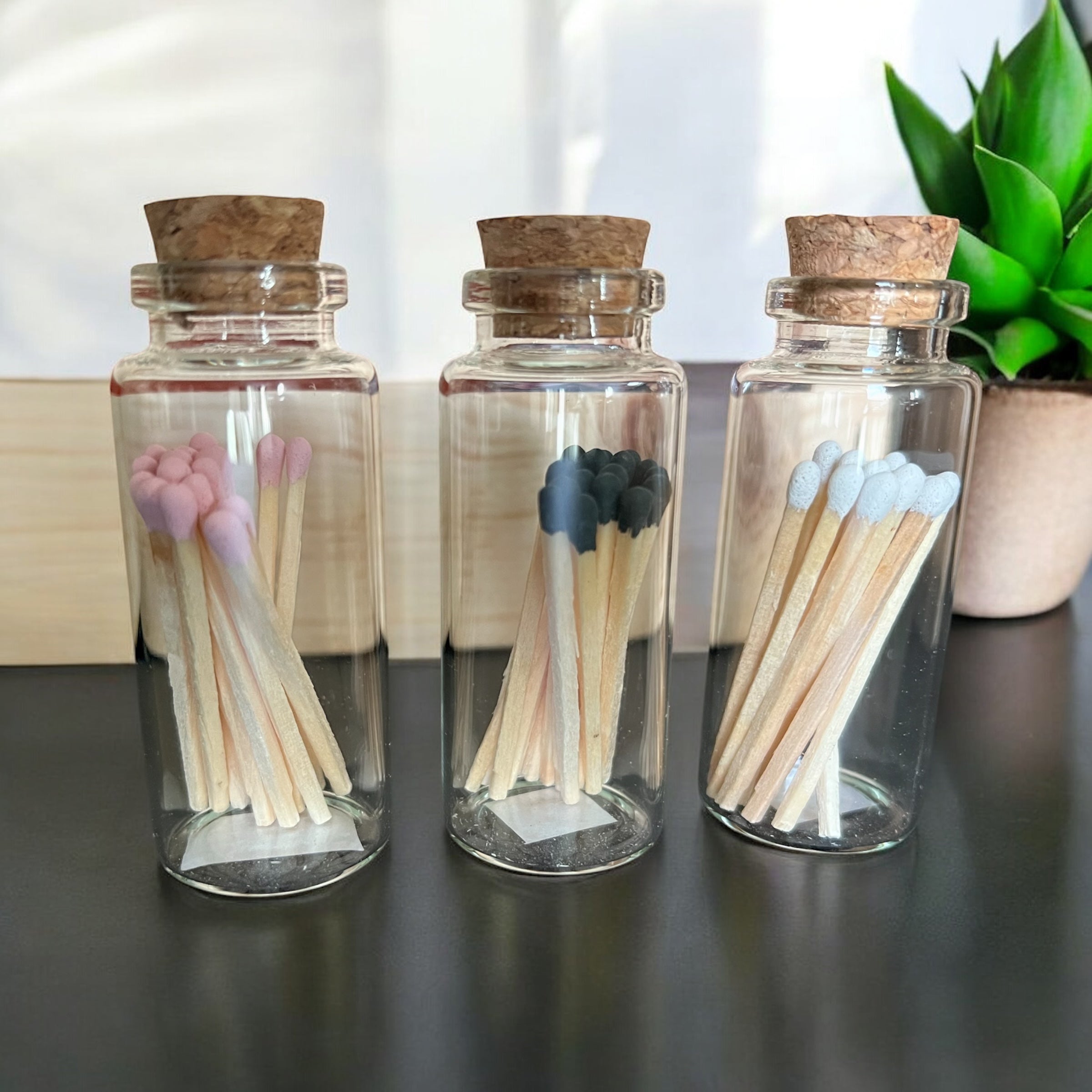 Glass Jar Matches