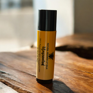 unscented locally sourced beeswax lip balm