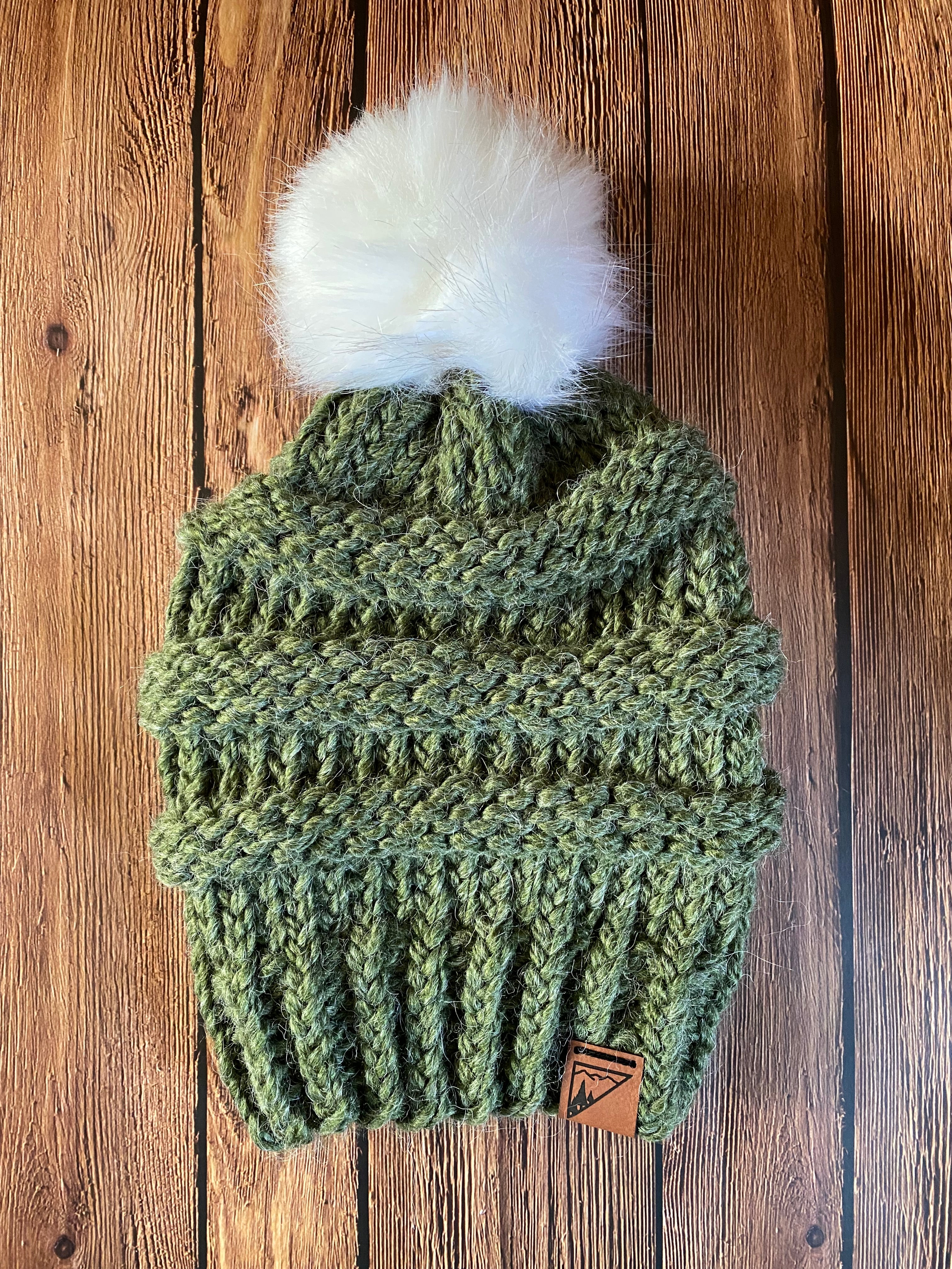 wool blend beanie / baby or small toddler